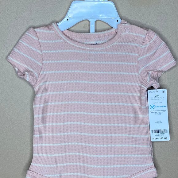 2 Pink Baby Girl Infant 3 Month Old Sets - Picture 4 of 12